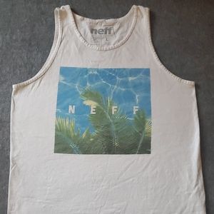 White Neff tank top